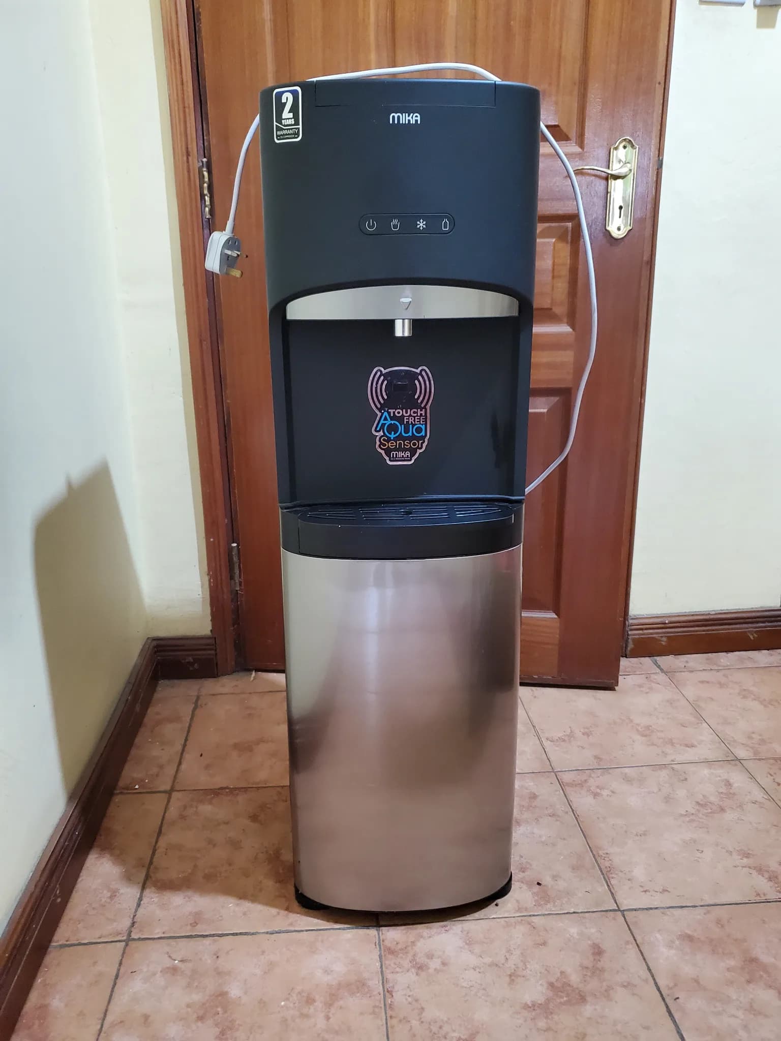 MIKA INFRARED SENSOR & BOTTOM LOADING WATER DISPENSER MODEL : MWDB2902/BLS | TOUCH-FREE