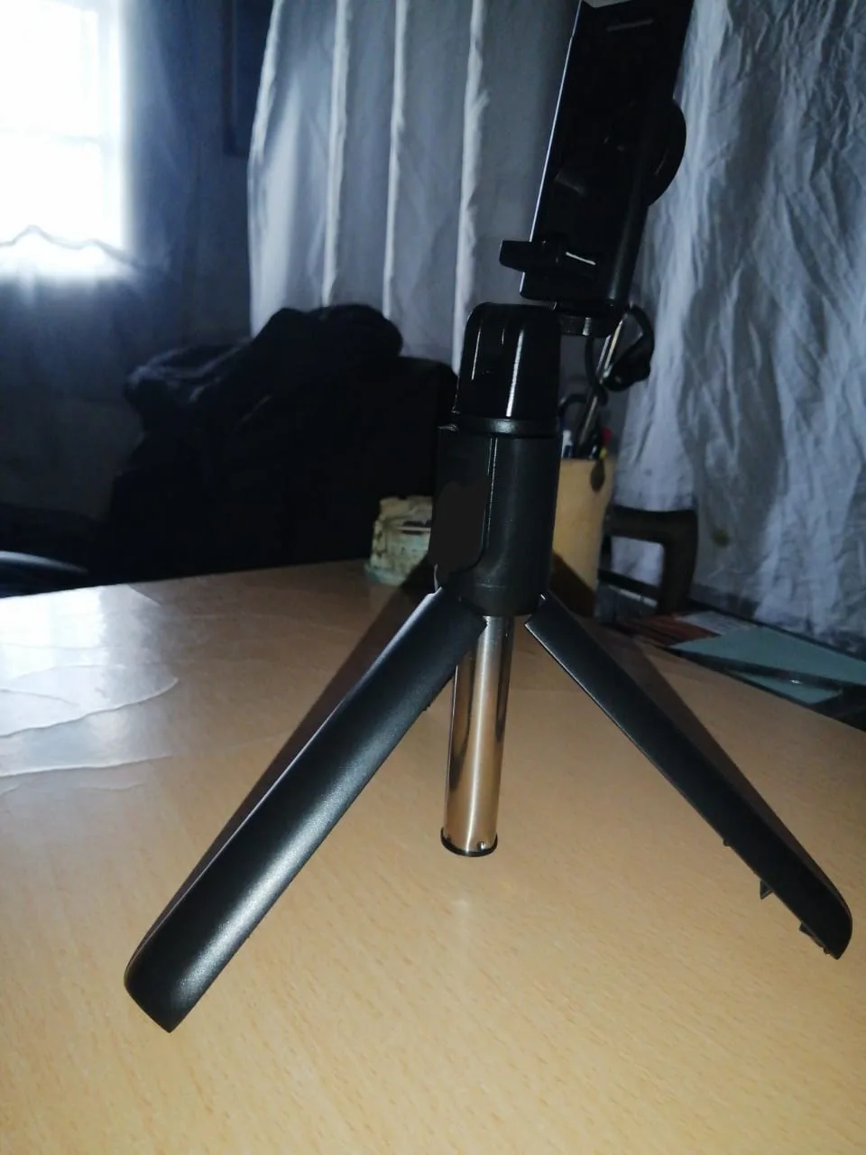 Portable Phone Stand with Ring Light