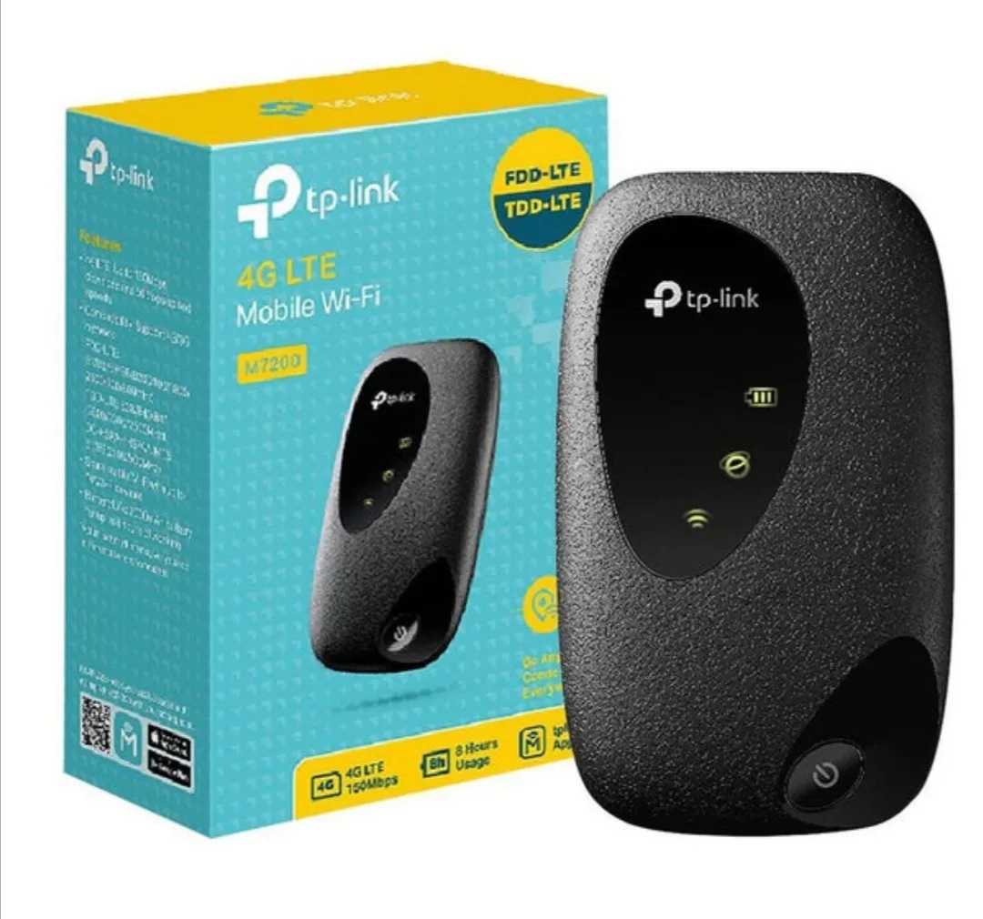 TP-Link M7200 4G LTE Mobile WiFi (MiFi) — like new condition, Nairobi