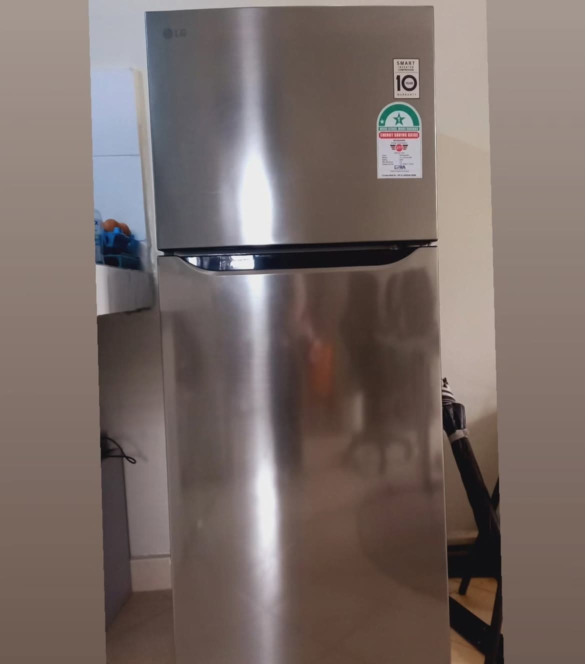 LG GL-C252SLBB Fridge, 234L