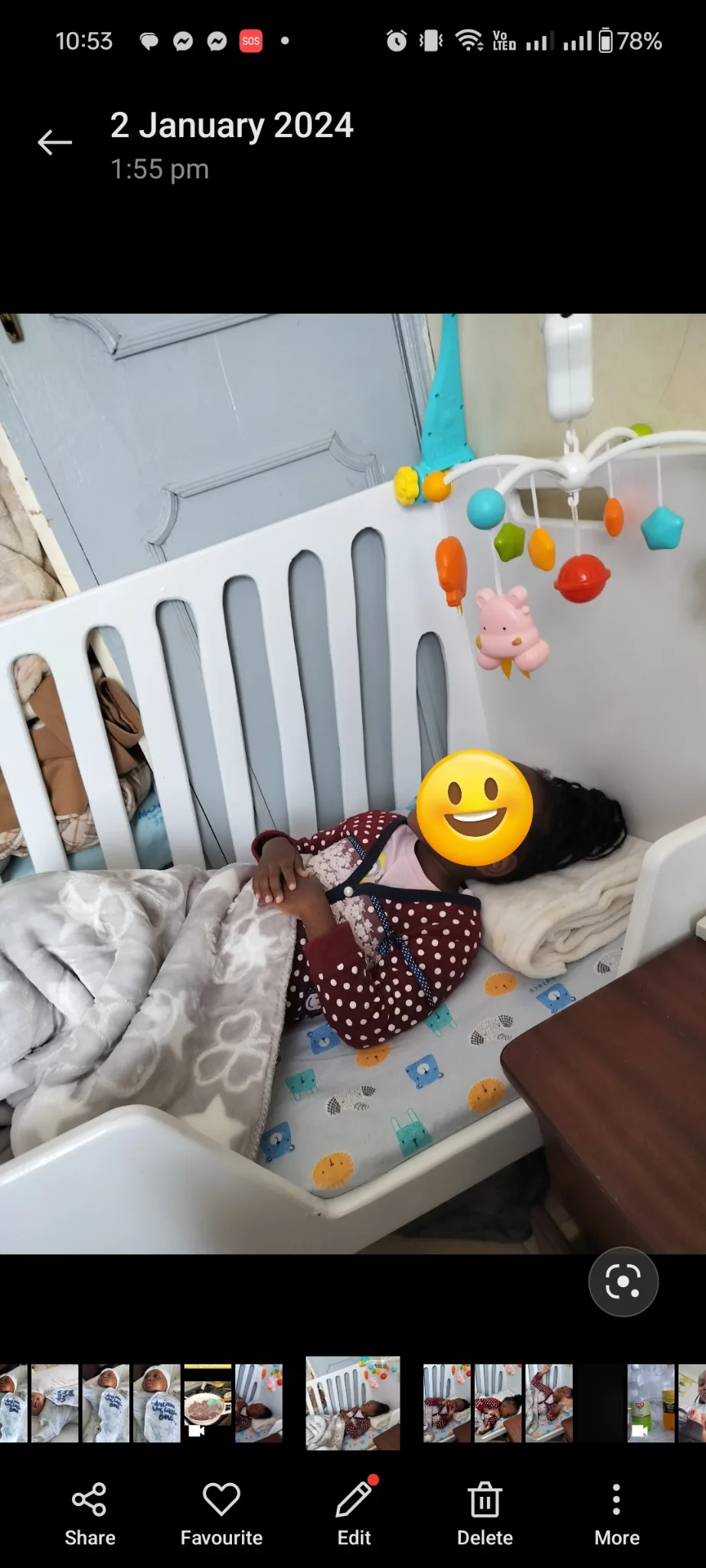 Baby Cot and Mattress — good condition, Nairobi