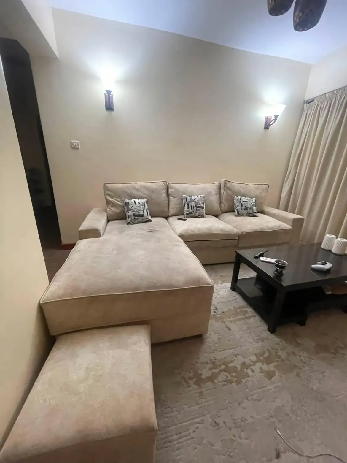 5-Seater L-Shaped Sectional Sofa — good condition, Nairobi