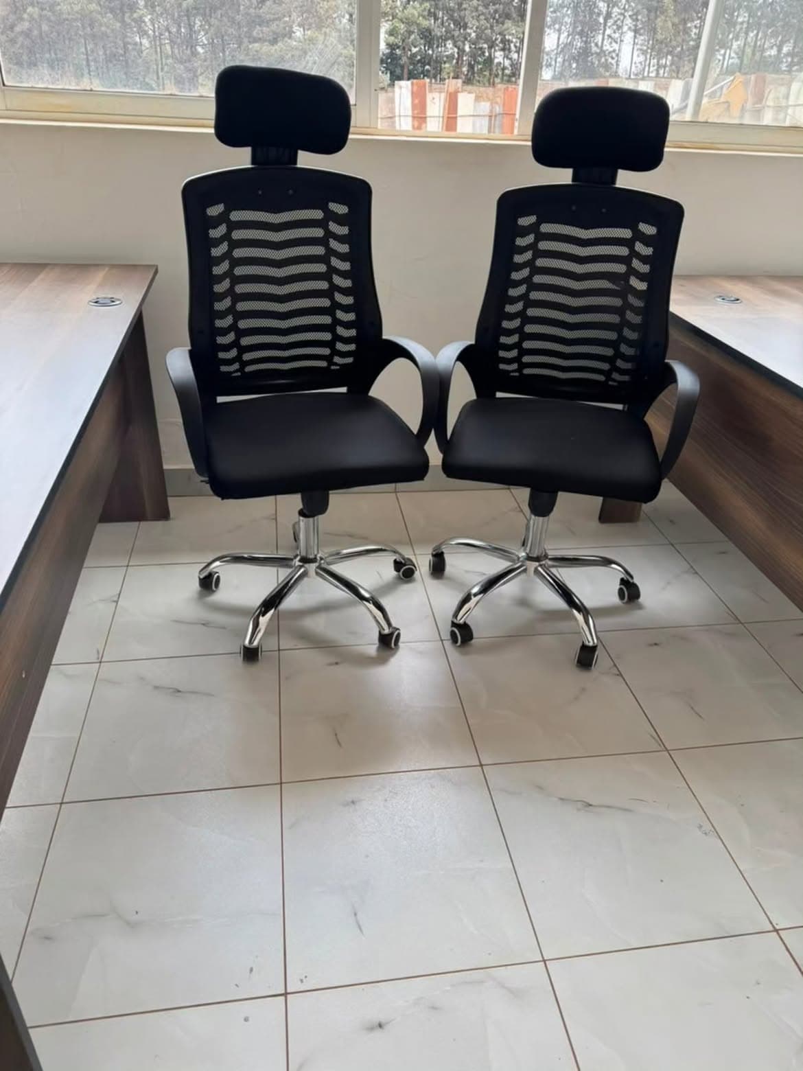 2 Ergonomic Office Chairs — good condition, Kiambu
