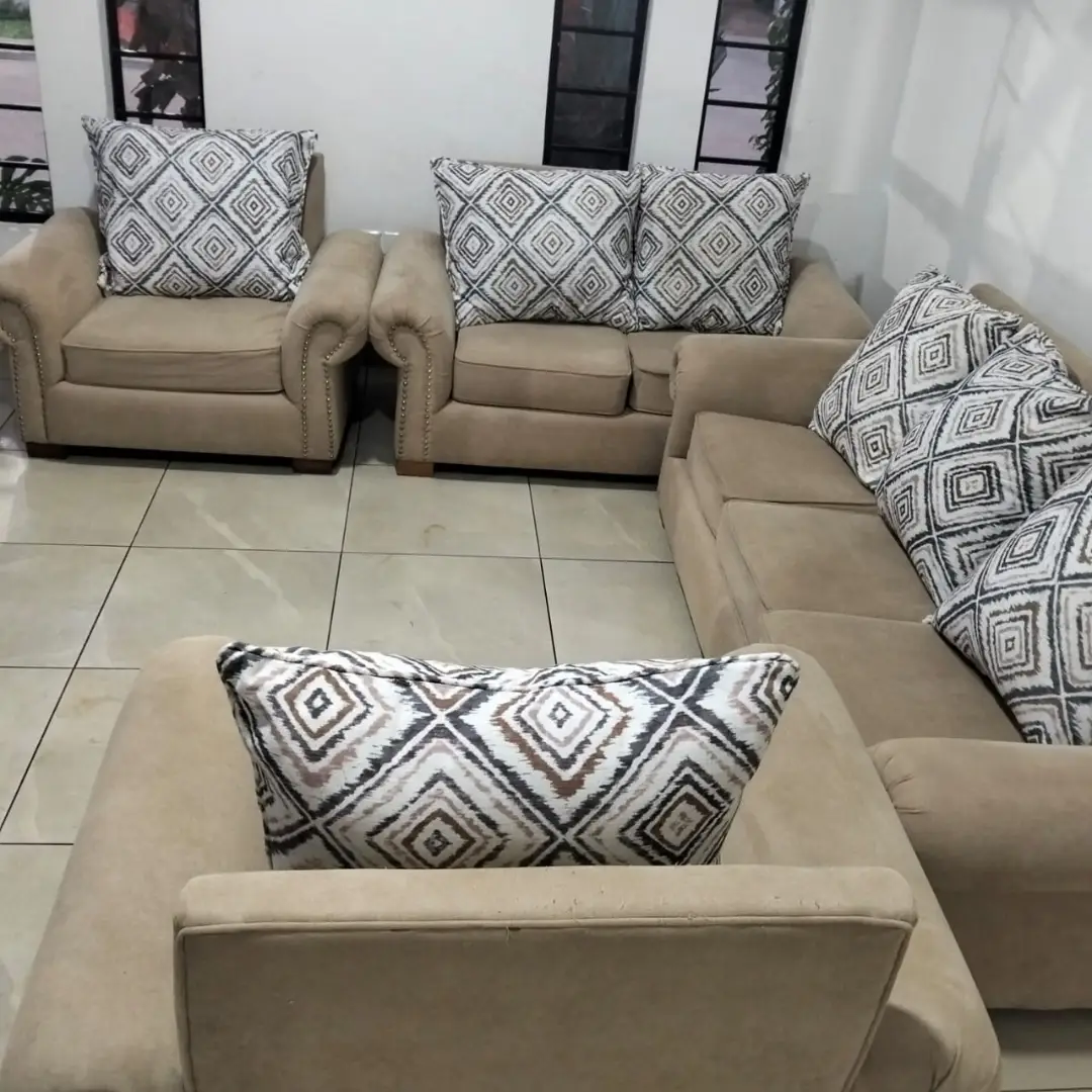 7-Seater Fabric Sofa Set — good condition, Nairobi