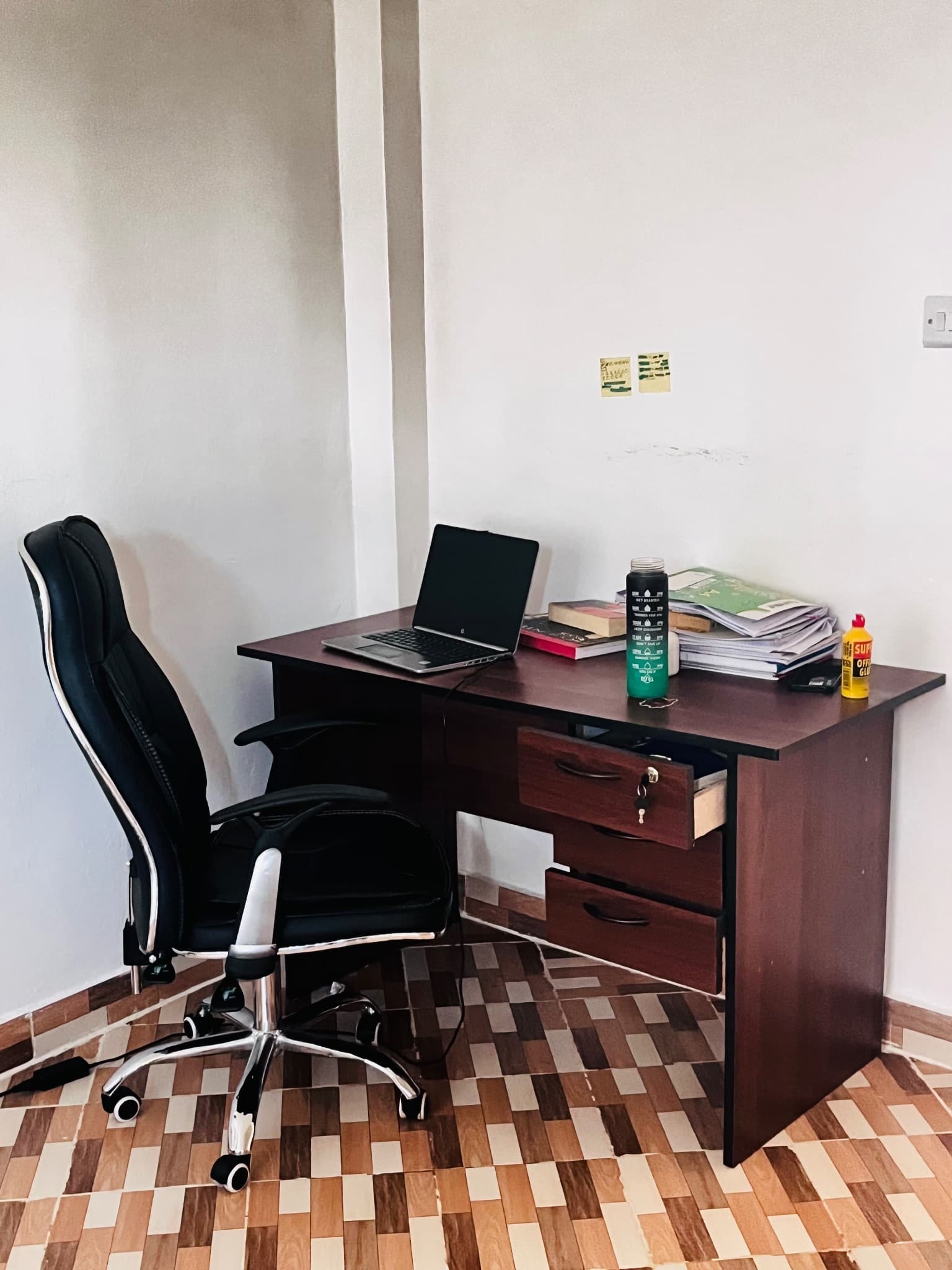 Study desk and chair