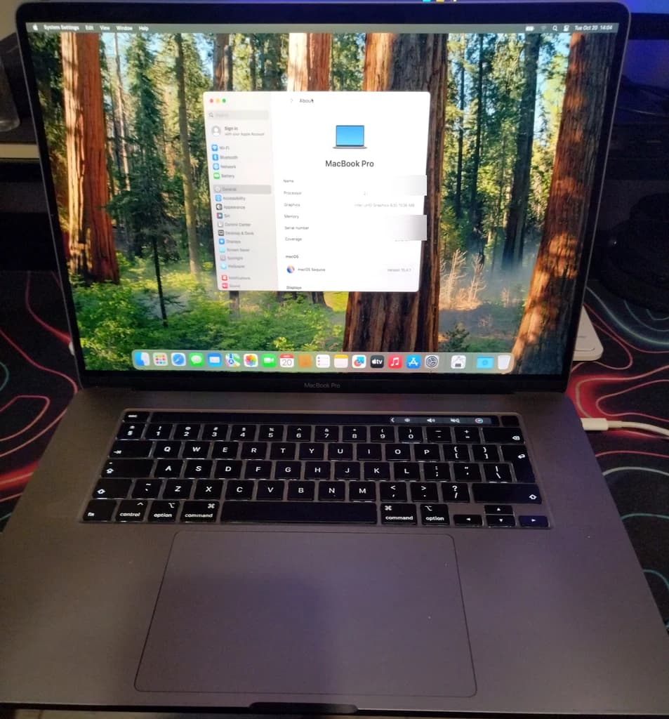 Apple MacBook Pro 16-inch 2019 with accessories — fair condition, Kiambu
