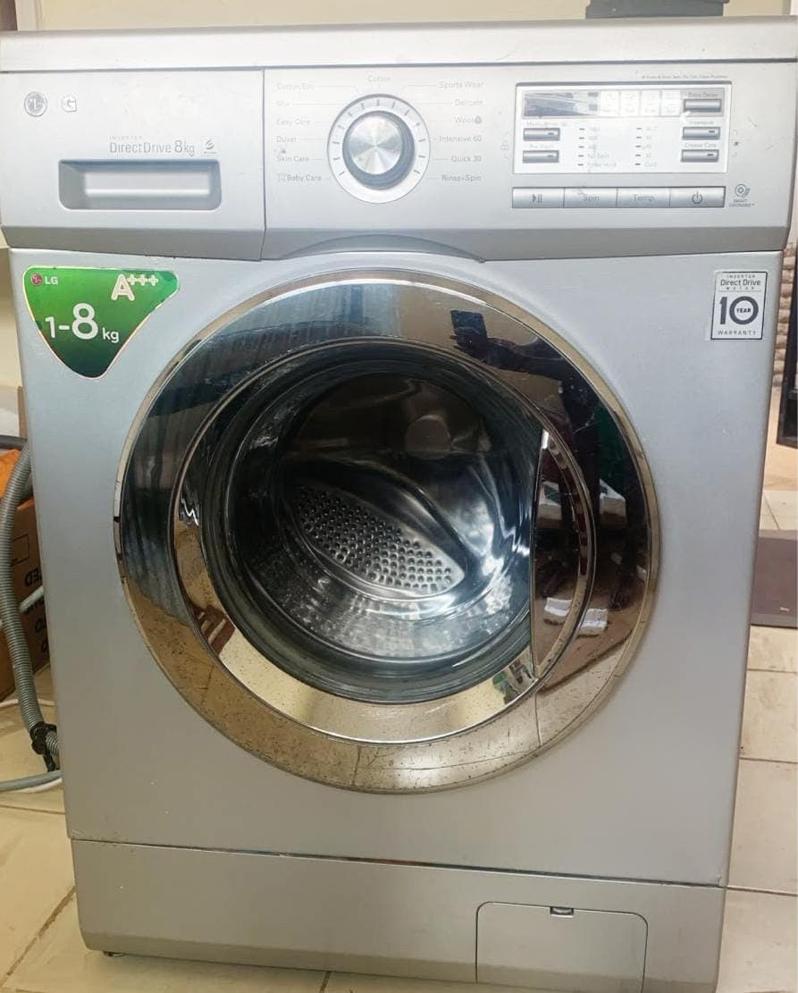 LG 8kg Direct Drive Front Load Washing Machine — fair condition, Nairobi