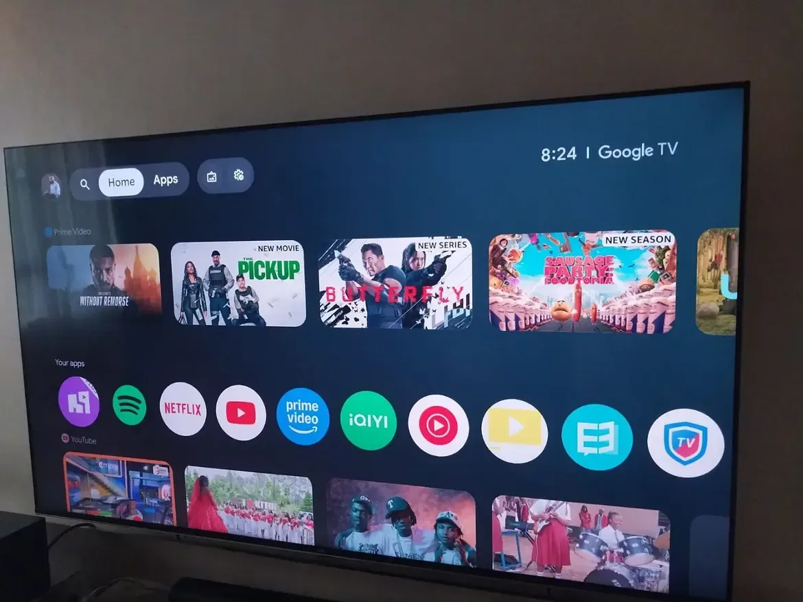 Syinix 65" QLED 4K Smart TV — good condition, Nairobi