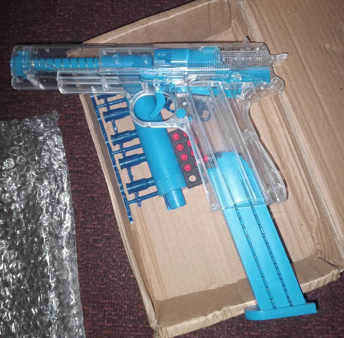 Transparent Realistic Toy gun — like new condition, Nairobi