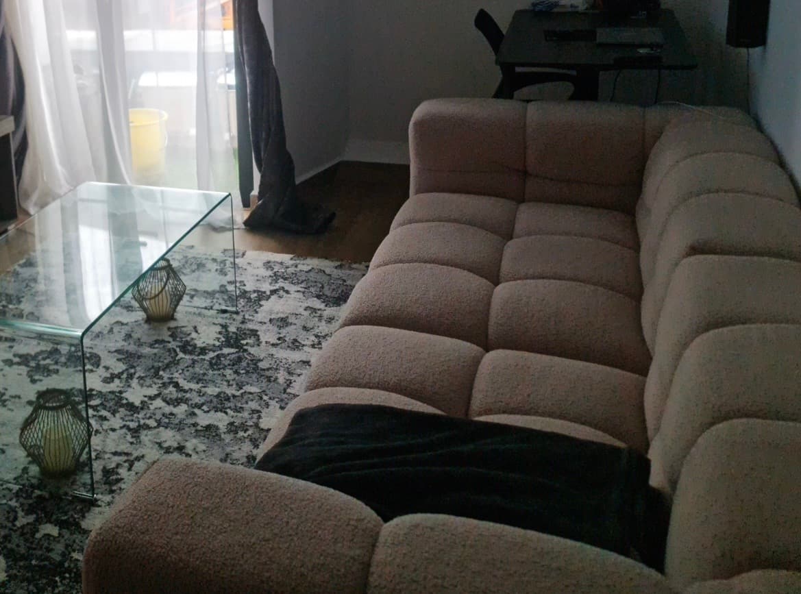 BLAIR 4-Seater Fabric Sofa.