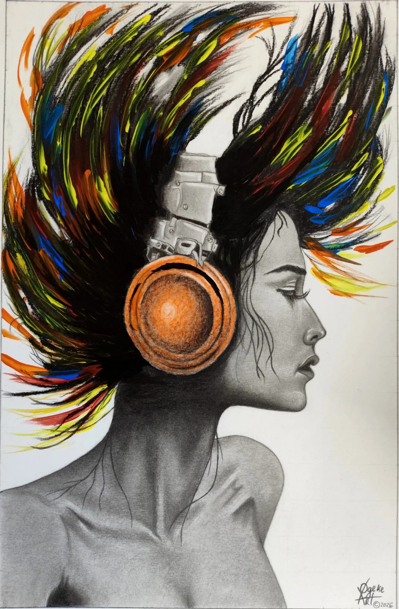 Mixed media art — like new condition, Nairobi