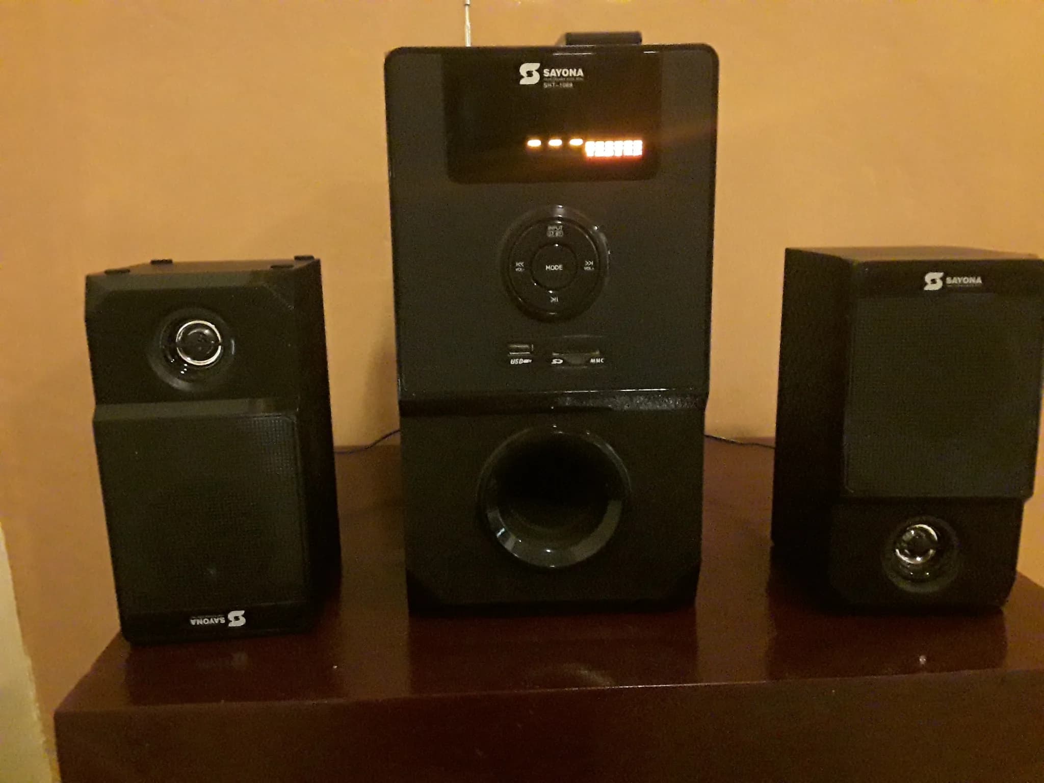 Sayona Radio and woofer